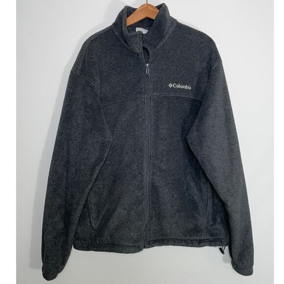 Columbia Men’s Steens Mountain Full Zip Fleece - Size XL‎ - Charcoal Heather - Picture 1 of 10